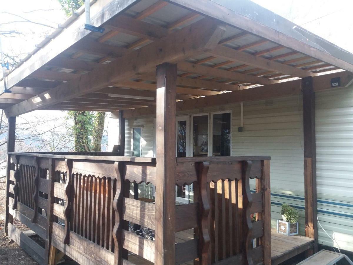Gite Mobile Home Reamenage A Ugine Entre Albertville Et Annecy Bagian luar foto